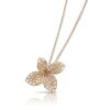 18K ROSE GOLD DIAMOND MEDIUM NECKLACE