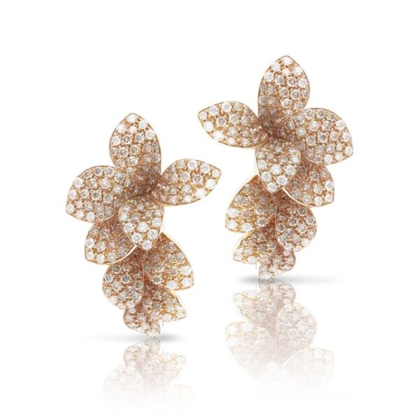 18K ROSE GOLD DIAMOND EARRING