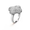 18K WHITE GOLD DIAMOND RING