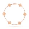 18K ROSE GOLD 6 MOTIF MINI BRACELET