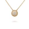 18K YELLOW GOLD DIAMOND NECKLACE