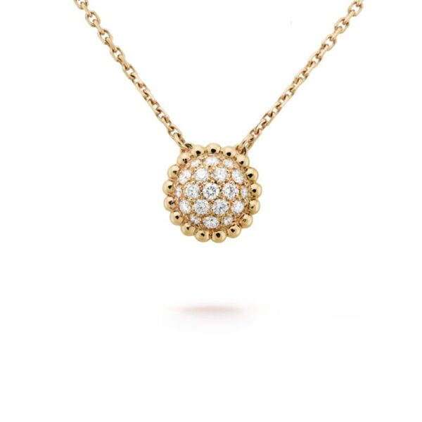 18K YELLOW GOLD DIAMOND NECKLACE
