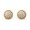 18K YELLOW GOLD DIAMOND EARRING