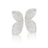 18K WHITE GOLD DIAMOND EARRING