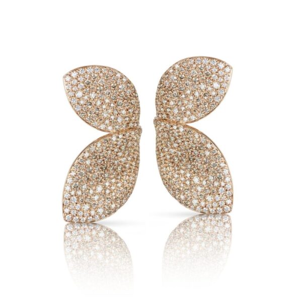 18K ROSE GOLD DIAMOND EARRING