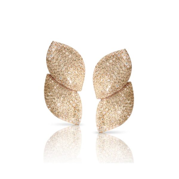 18K ROSE GOLD DIAMOND SMALL EARRING