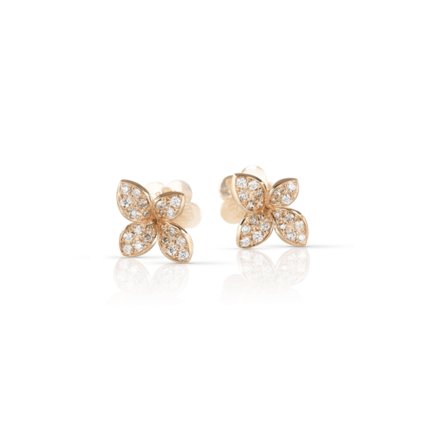 18K ROSE GOLD DIAMOND MINI EARRING