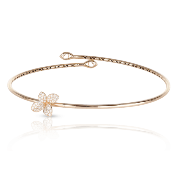 18K ROSE GOLD DIAMOND CHOKER NECKLACE