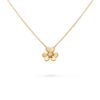18K YELLOW GOLD DIAMOND MINI NECKLACE