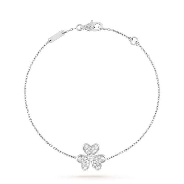 18K WHITE GOLD PAVE DIAMOND BRACELET