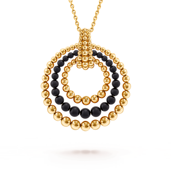 18K YELLOW GOLD COULEURS TRANSFORMABLE LONG NECKLACE