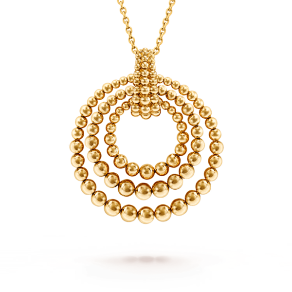 18K YELLOW GOLD COULEURS TRANSFORMABLE LONG NECKLACE