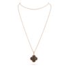 18K ROSE GOLD GRAY MOTHER OF PEARL NECKLACE