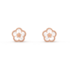 18K ROSE GOLD MOTHER OF PEARL EARRING