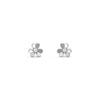 18K WHITE GOLD DIAMOND MINI EARRING