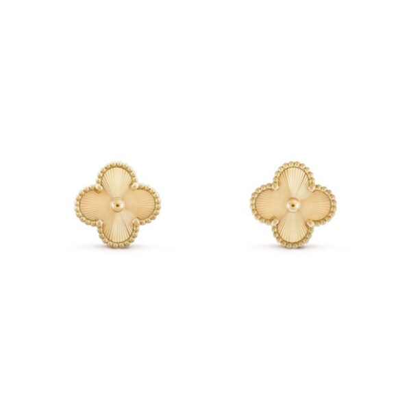 18K YELLOW GOLD 15MM EARRING