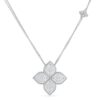 18K WHITE GOLD DIAMOND NECKLACE