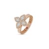 18K ROSE GOLD DIAMOND SMALL RING