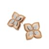 18K ROSE GOLD DIAMOND EARRING