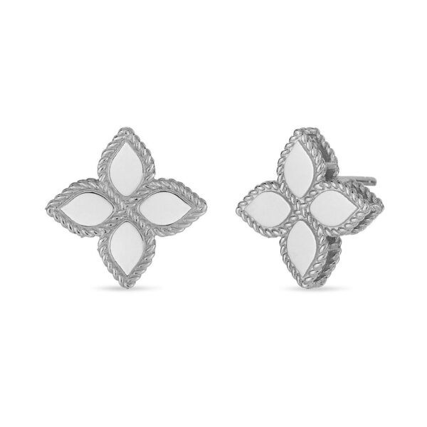 18K WHITE GOLD SMALL EARRING