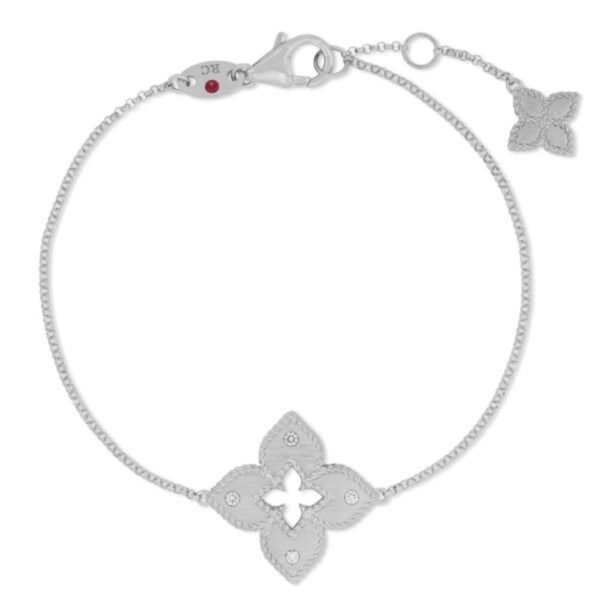 18K WHITE GOLD DIAMOND BRACELET