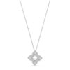 18K WHITE GOLD DIAMOND MEDIUM NECKLACE