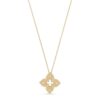 18K YELLOW GOLD DIAMOND MEDIUM NECKLACE