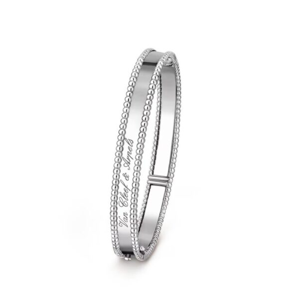 18K WHITE GOLD SIGNATURE BRACELET