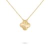 18K YELLOW GOLD 15MM NECKLACE