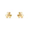 18K YELLOW GOLD DIAMOND SMALL EARRING