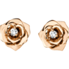 18K ROSE GOLD DIAMOND EARRING