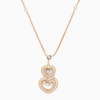 18K ROSE GOLD DIAMOND NECKLACE