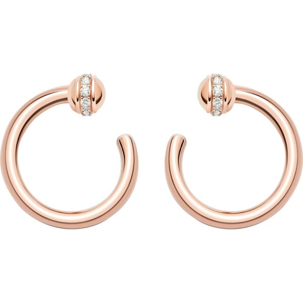 3dc68b30ec4eb53605b9f0906fd62d38fbd969da 18K ROSE GOLD DIAMOND EARRING