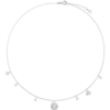 18K WHITE GOLD DIAMOND NECKLACE