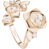 18K ROSE GOLD DIAMOND RING