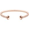 18K ROSE GOLD PAVE DIAMOND BANGLE