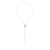 18K WHITE GOLD DIAMOND NECKLACE