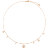 18K ROSE GOLD DIAMOND NECKLACE