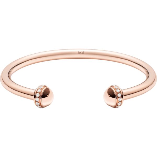 f1b6f4542a5638cb803e80dff605a6858edd8385 18K ROSE GOLD DIAMOND BANGLE