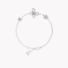 18K WHITE GOLD DIAMOND BRACELET
