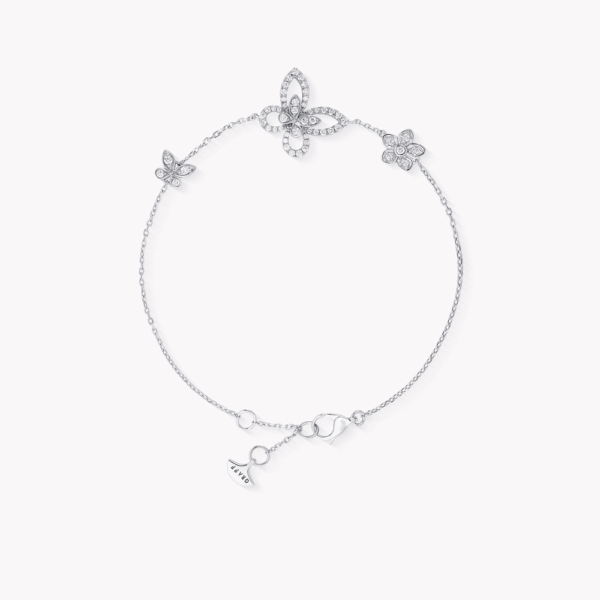18K WHITE GOLD DIAMOND BRACELET