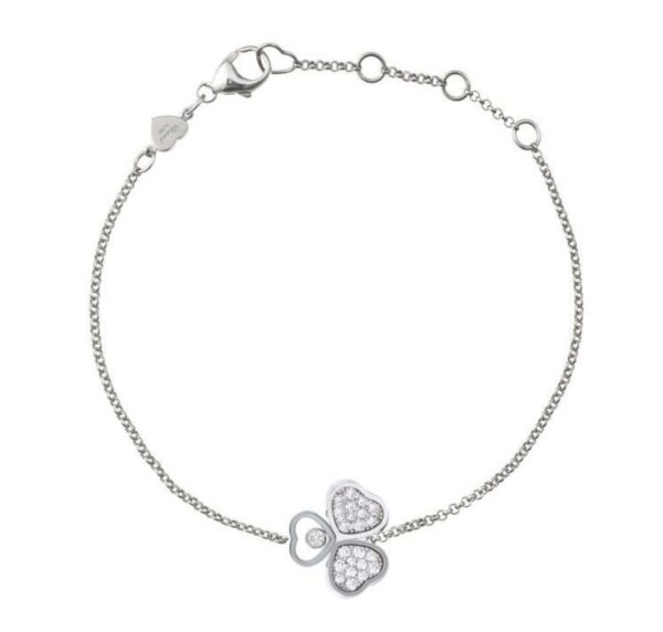 18K WHITE GOLD PAVE DIAMOND BRACELET
